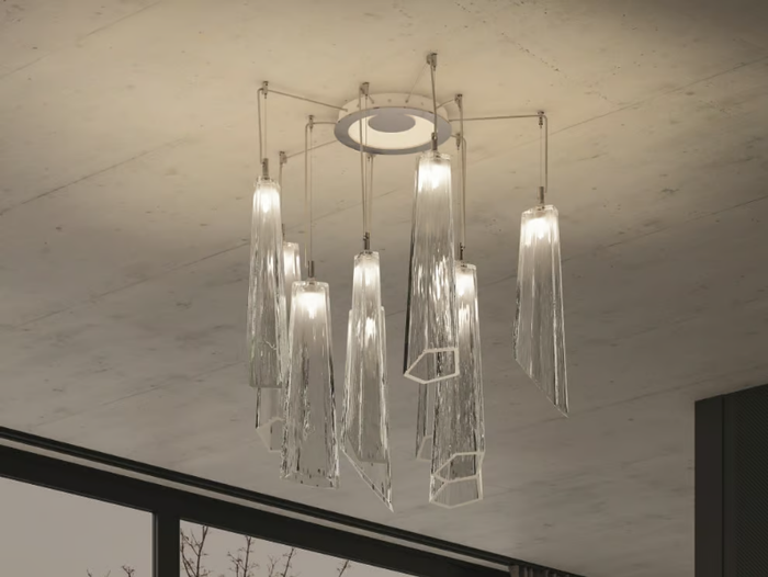 CRYPTO 294 - Adjustable pendant lamp _ Patrizia Volpato